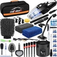 thumbnail image 1 of Kit de limpieza de coches AUTODECO 41 piezas con aspiradora y herramientas, 1 of 9