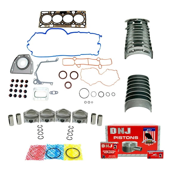 DNJ EK4312 Engine Rebuild Kit Fits Cars & Trucks 2014-2020 Escape Fusion 1.5L L4 16V DOHC 1499cc