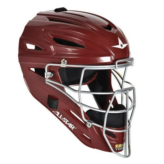 All-Star System 7 Catcher's Helmet Adult Size Solid Color High-Impact ABS Shell