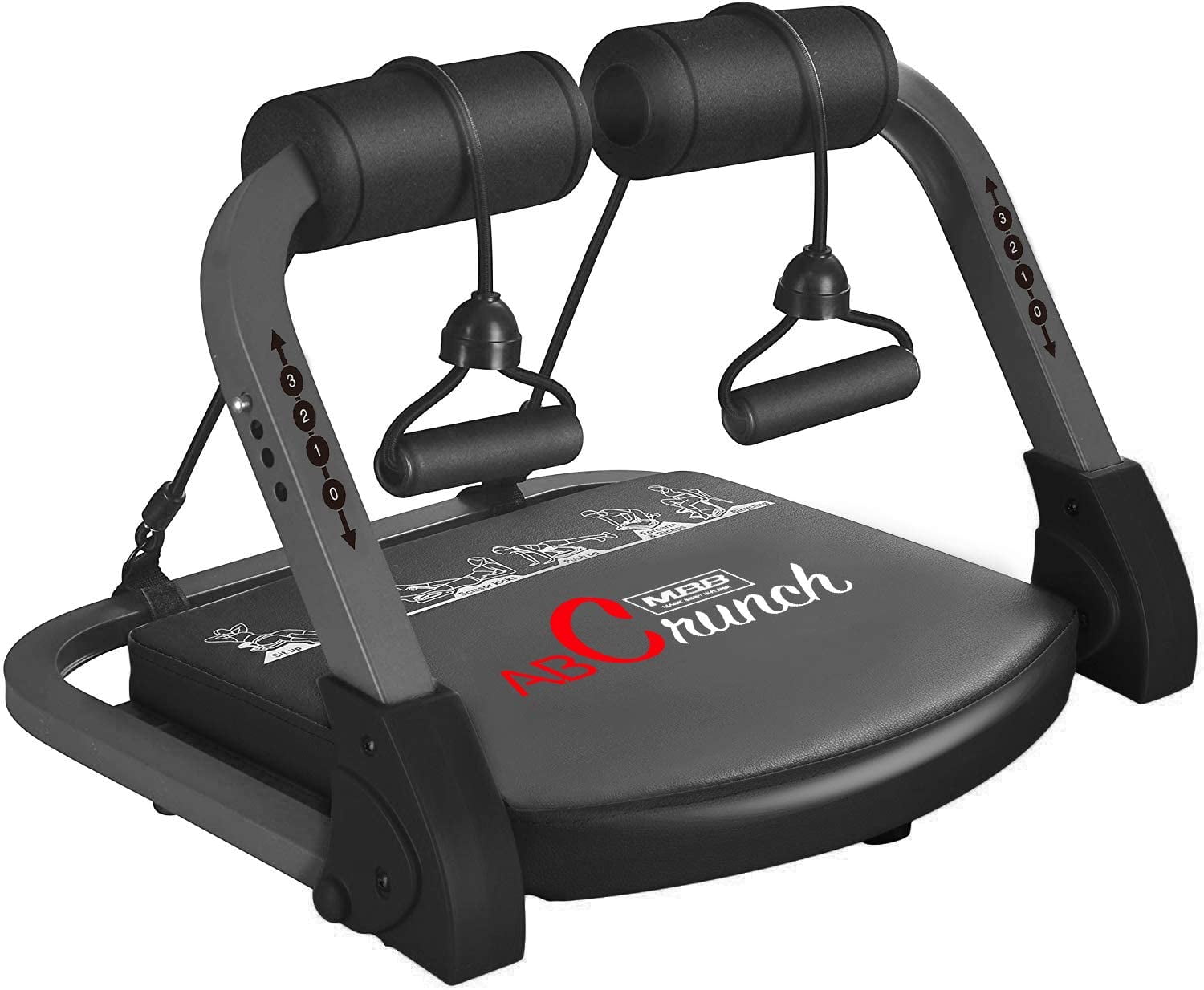 6 Day Abs Workout Home Gym Equipment with Comfort Workout Clothes