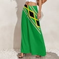 thumbnail image 4 of Jamaica Flag Straight Pants Green And Yellow Kawaii Wide Leg Pants Ladies Oversized Harajuku Graphic Trousers, 4 of 6