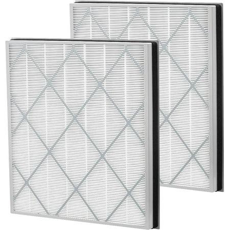 

Shark HE401 HEPA Replacement Filter Compatible with Shark 4 Fan Air Purifier HE401 HE402 HE405 HE400 Filter Replacement #HE4FKPET 2 Pack