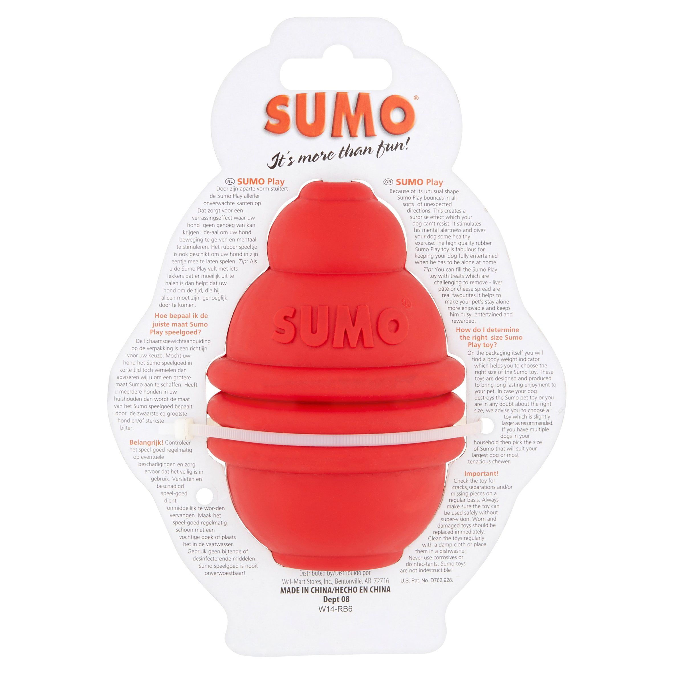 sumo dog toy