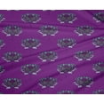 thumbnail image 4 of oneOone Polyester Lycra Fabric Lotus Block Print Fabric By The Yard 56 Inch Wide, 4 of 4