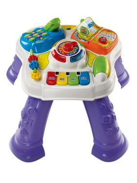 VTech Sit-to-Stand Learn and Discover Table, Activity Toy for Baby