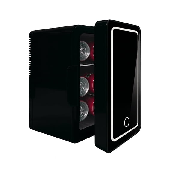 iTOMA Mini Fridge, 6Liter/8 Cans Portable Cooler Personal Refrigerator for Skin Care, Cosmetics, Beverage, Food,100% Freon-Free Eco Friendly for Bedroom, Office, Dorm