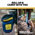 thumbnail image 4 of Portable Hammock Single or Double Hammock Camping Accessories for Outdoor, Indoor w/ Tree Straps, 4 of 5