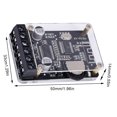 thumbnail image 2 of Tholdsy Módulo amplificador de Audio Bluetooth 5,0, módulo estéreo de placa de circuito de amplificador de doble canal de Audio de alta potencia sin Sistemas de cine en casa No.02 NO1, 2 of 6