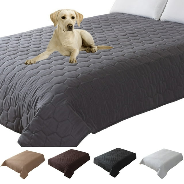 Neinkie Housse de Lit pour Chien Imperméable et Réversible, Couverture pour Canapé, Protège-Matelas pour Chien, Animal de Compagnie, Chat