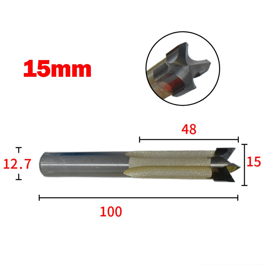 Carbide Tipped Reciprocating Slot Cutter Blades Wood Tenon Mortising