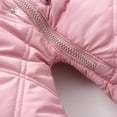 thumbnail image 6 of Hotiary Infant Baby Jumpsuit Outfit Toddler Snowsuit Winter Coat Fleece Hooded Romper Jumpsuit Boys Girls Onesie Warm Bodysuit for 6-24 Months, 6 of 8