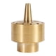 thumbnail image 2 of 1/4"/ 1/2" / 3/4"Cabezales de Boquilla de Fuente, Columna de Latón Multi Direction Jet Pond Fuente d Aire Libre Accesorios(3/4") boquilla fuente bomba Spptty jardinería, 2 of 2