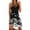 #2-White, variant on Patlollav Womens Clothes,Women's Summer Sleeveless Lace Up Print Hollow Out V-Neck Sundress Dress