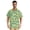 Little Ducks and Daisy Flower, variant on Men's Casual Button Down Shirts Short Sleeve Summer Hawaiian Beach Shirt, Pandas with Rainbow
