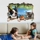 thumbnail image 1 of RKSTN peel and stick wallpaper Wall Sticker Wardrobe Living Room Bedroom Background Wallpaper, 1 of 5