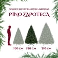 thumbnail image 4 of Arbol Navidad Artificial JARDIMEX 1.90 m Verde Nordiko, 4 of 6