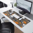 thumbnail image 2 of Long Mouse Pads for Desk,Autumn Halloween Scene Pattern Desk Mats on Top Of Desks, Desk Mouse Pad Extra Large with 3mm Non-Slip Base and Stitched Edge for Gaming,Office,Work,Home 31.5"x11.8", 2 of 6