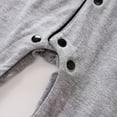 thumbnail image 3 of Baby Cotton Bodysuits Unisex Babies' Long-Sleeve Bodysuit Kids Pajamas Boys Clothes 0-2 Months Pajamas Boys, 3 of 6