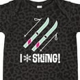 thumbnail image 4 of Inktastic Skier I Love Skiing Girls Baby Bodysuit, 4 of 5