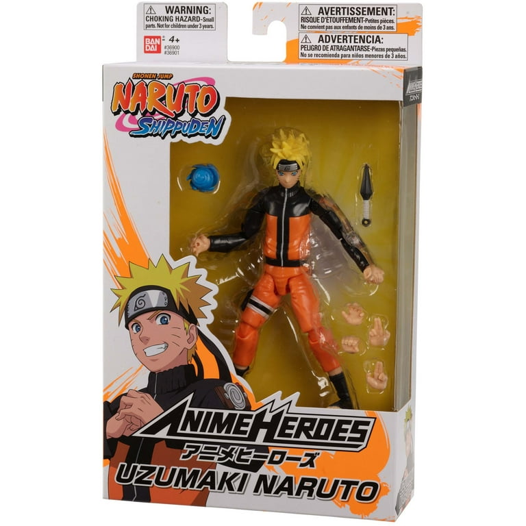 Anime Heroes, Naruto Action Figure, 6.5