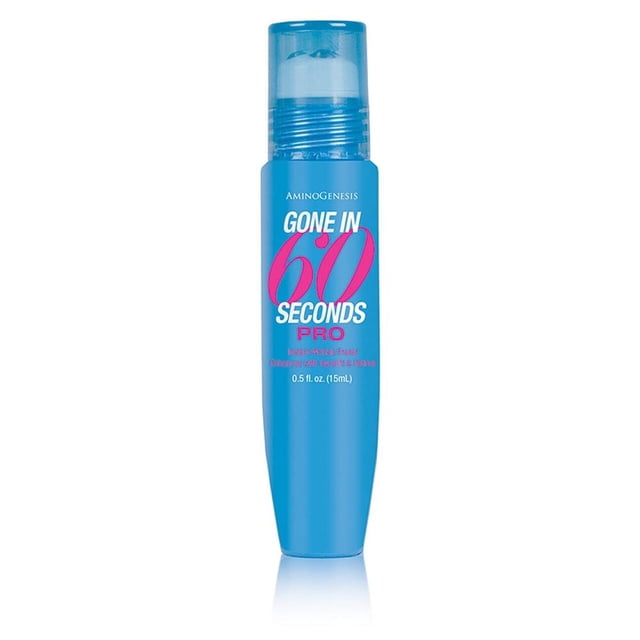 AminoGenesis Gone In Sixty Seconds Pro Instant Temporary Wrinkle Eraser .5 oz, Instant Face Lift Cream Tighten Firm Smooth Under Eye Bags Puffiness Wrinkles
