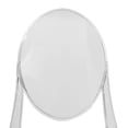 thumbnail image 5 of HomeStock City Sleek Transparent Acrylic L-Shaped Modern Chair - Set of 4, Clear Color, Solid Back, Acrylic Frame - 15.13"D x 15"W x 35.63"H, 5 of 8