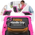 thumbnail image 2 of for Lenovo Tab M11/K11 LTE 2024 Case 11 inch, 360 Rotating Shockproof Cover with Stand, Handle, Shoulder Strap (TB330FU/TB330XU/TB331FC), Rose, 2 of 7