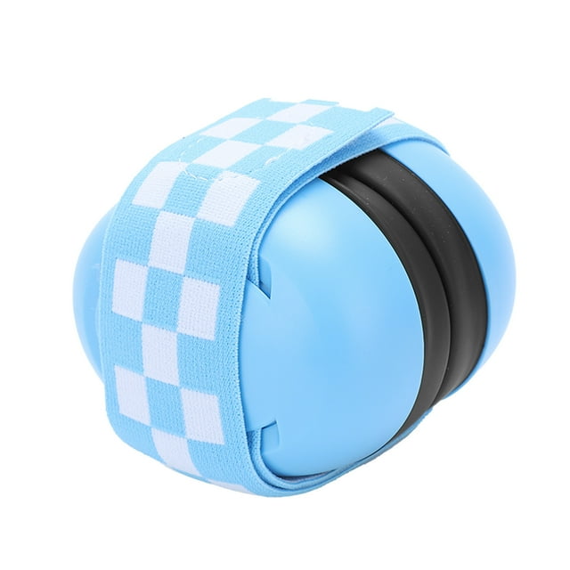 Baby Earmuffsq, Easy To Clean Adjustable Elastic Band Hearing Protection Lightweight For Infants Listening Protection