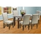 thumbnail image 1 of Comedor Kaufe 6 Sillas de Madera y Cubierta de Cristal MOBILKRAFT Modelo Kaufe, Estilo Contemporáneo en Color Café, 1 of 4