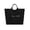 #02-Black, variant on Checkered Tote Bag Women's Tote Bag with Zipper Letters Print Hobo Handbag Checkered Purse for Work