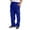Blue, variant on Men's Casual Pants Male Fitness Running Trousers Drawstring Loose Waist Solid Color Pocket Loose Sweatpants Red L