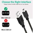 thumbnail image 2 of 4Ft Usb Car Charger Power Cord Cable For Garmin Nuvi 265W 620 550 295W Gps, 2 of 3