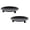 Black, variant on Black Pillar Candle Holder, 4.33 inch Metal Candle Plate | Round Iron Candle Trays Stand for Pillar, Ball, 3 Wick, Jar Candles, Decorative Candle Dish for Mantel or Table Centerpiece