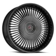 thumbnail image 2 of 20x8.5 Cavallo CLV-41 Gloss Black & Machined Wheel 5x110/5x4.5 (35mm), 2 of 2