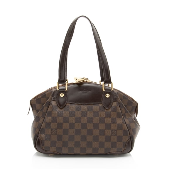 Pre-Owned Louis Vuitton Damier Ebene Verona PM Shoulder Bag