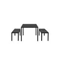 thumbnail image 2 of Pemberly Row 3-piece Aluminum Patio Dining Set in Black Frame/Polyresin, 2 of 2