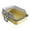 Yellow, variant on Large Cat Litter Box with High Sides, Open Top for Easy Access, Includes Scoop with Storage