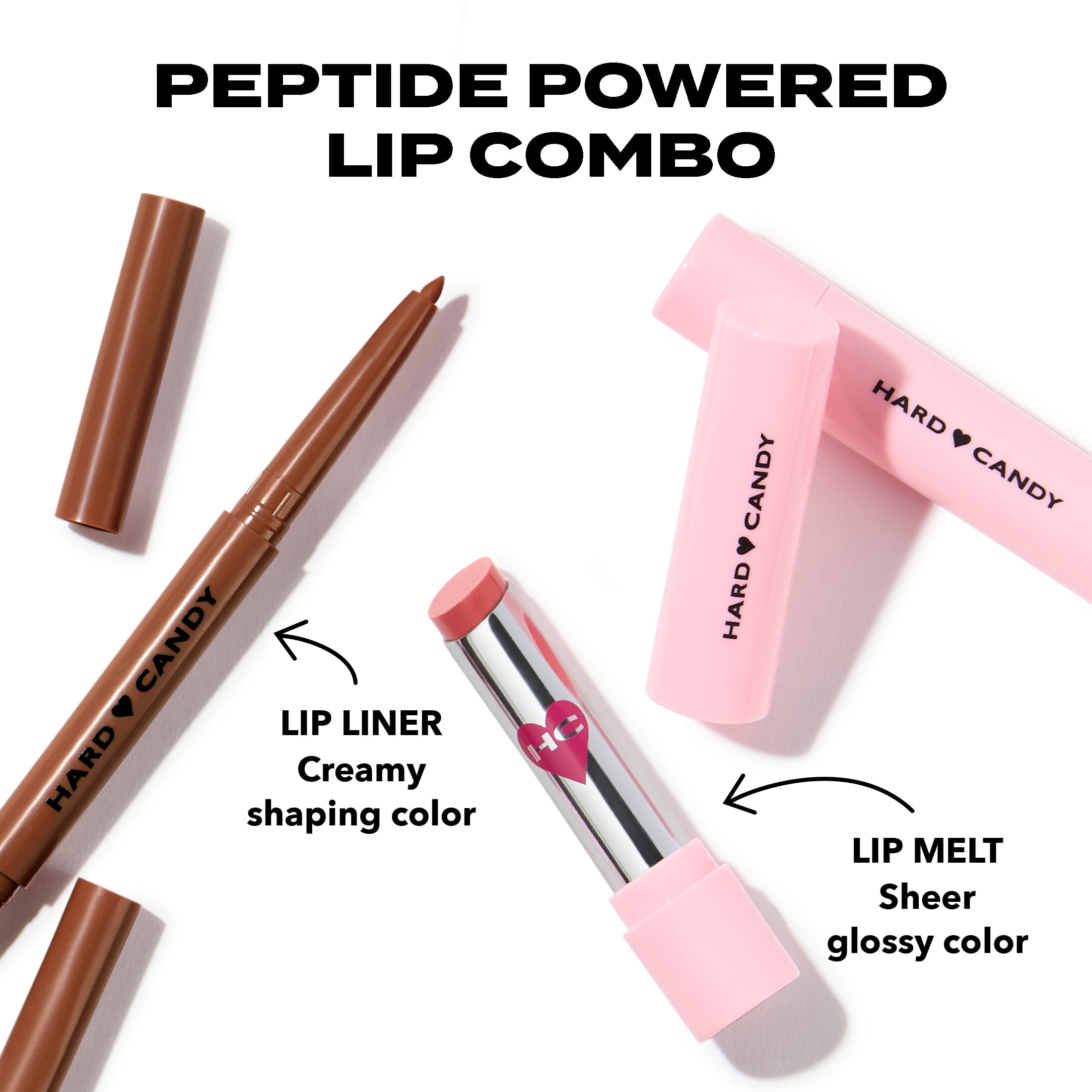 Hard Candy Plumping Lip Melt, Meet Cute, 2.4g Lip Melt
