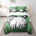thumbnail image 2 of Castle Fairy Golf Gaming Twin Bedding Sets 7-Piece for Female Men Women,Ball Gamer Bedding Comforter Set Microfiber,Sport Game Breathable Sheet Sets,Luxury Bedroom Decor,Reversible, 2 of 8