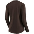 thumbnail image 3 of Women's Brown San Diego Padres Core Distressed Team Long Sleeve T-Shirt, 3 of 3