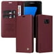 thumbnail image 1 of Funda para Samsung Galaxy S7 Edge Estuche de Cuero PU Tipo Cartera con Ranuras para Tarjetas y Cierre Magnético, 1 of 5