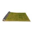 thumbnail image 2 of Ahgly Company Indoor Square Abstract Orange Modern Area Rugs, 7' Square, 2 of 4