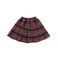 thumbnail image 5 of Kaerm Kids Girls Japanese School Uniform Anime Outfits Long Sleeve Coat with Shirt Tie Mini Skirt Set Burgundy 10-12, 5 of 7