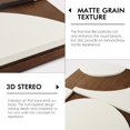 thumbnail image 3 of 3 Packs Wood Wall Decor - Geometry Abstract Modern Home Wood Wall Art Sculpture for Living Room, Bedroom, Office (11.8 x 15.7 x 1.14 inches), 3 of 6