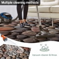 thumbnail image 5 of Colorful Stones Outdoor Rug for Patio/Deck/Porch, Non-Slip Large Area Rug 5 x 7 Ft, Modern Art Farmhouse Stones Indoor Outdoor Rugs Washable Area Rugs, Reversible Camping Rug Carpet Runner, 5 of 8