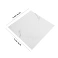thumbnail image 2 of OULII Adhesive Stick Tile Marble Pattern Wall Sticker White Moisture Proof For Bathroom 1Pack, 2 of 8