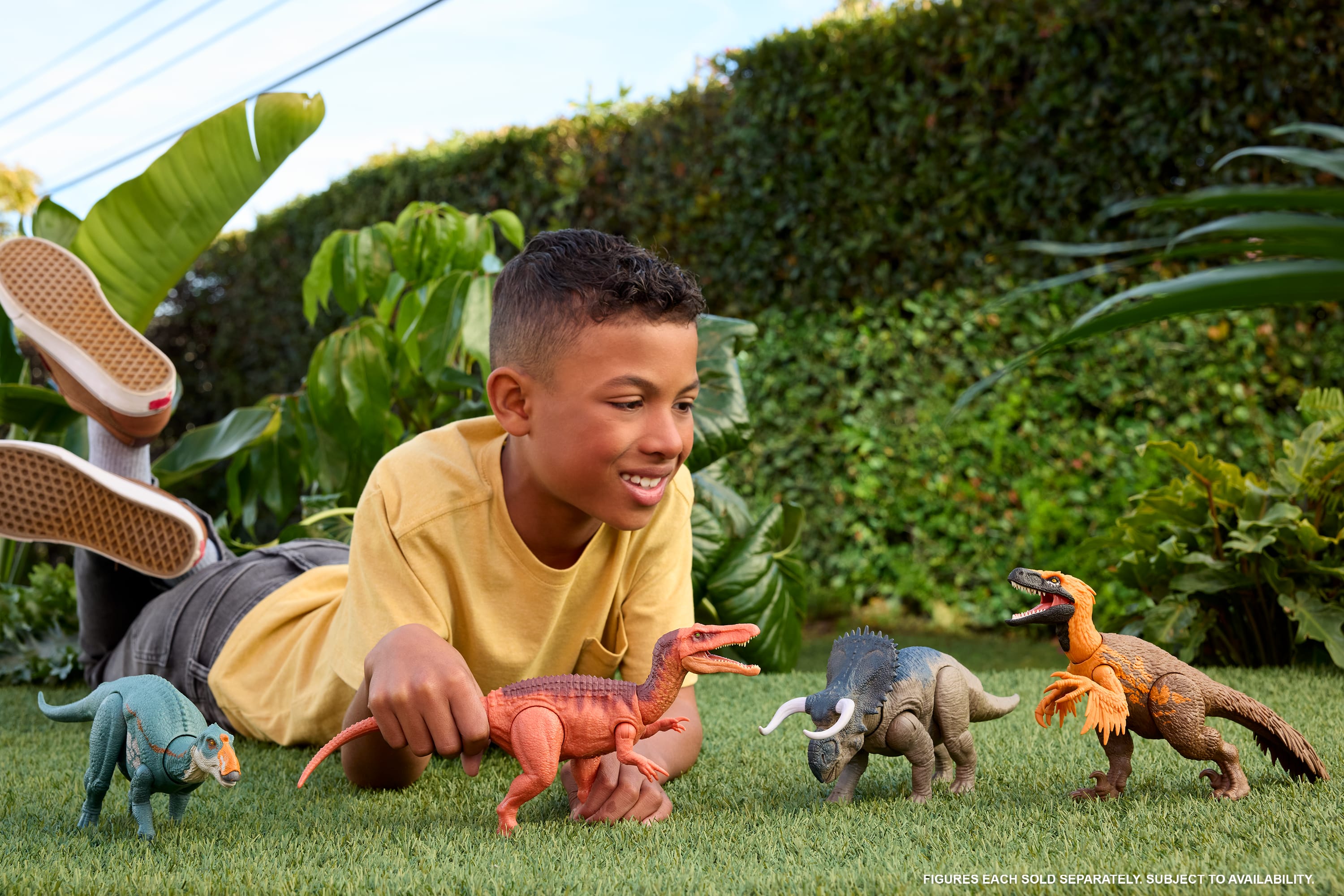 Jurassic World Rebirth Wild Roar Aucasaurus Toy photo 2