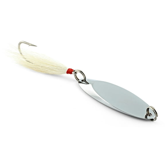 Hurricane Kast-A-Way Spoon with Bucktail, Fishing Spoons