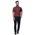 thumbnail image 2 of BESTMAN Mens Short KurtaShirtIndia Printed Roll Up Long SleeveShirts, 2 of 6