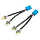 thumbnail image 4 of Cable divisor de faros, 2 piezas Cableado divisor de faros Arnés de conversión de faros Conector de arnés de cableado de faros Diseño elevado, 4 of 9